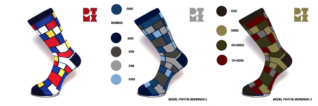 Mondrian Socks